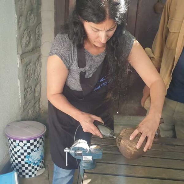 Dilek Türkmen Polat, rebab yapım atölyesi, 2025 - 1